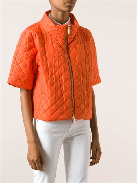 michael kors jacket orange